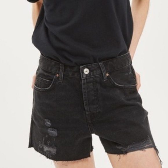 Topshop Pants - Topshop Ashley distressed boyfriend shorts M18